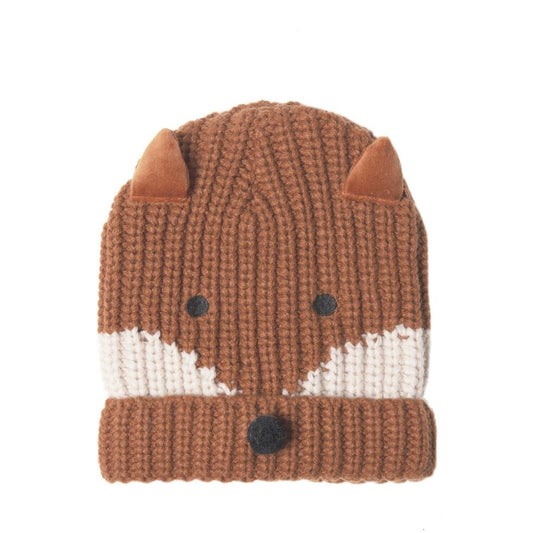 Felix Fox Knitted Hat 3-6Y