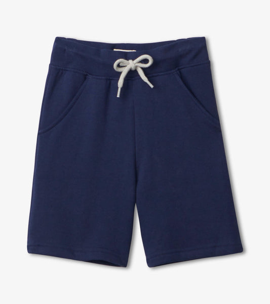 Navy Terry Shorts