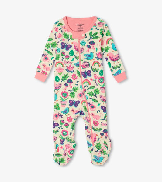 Rainbow Park Organic Cotton Footed Coverall