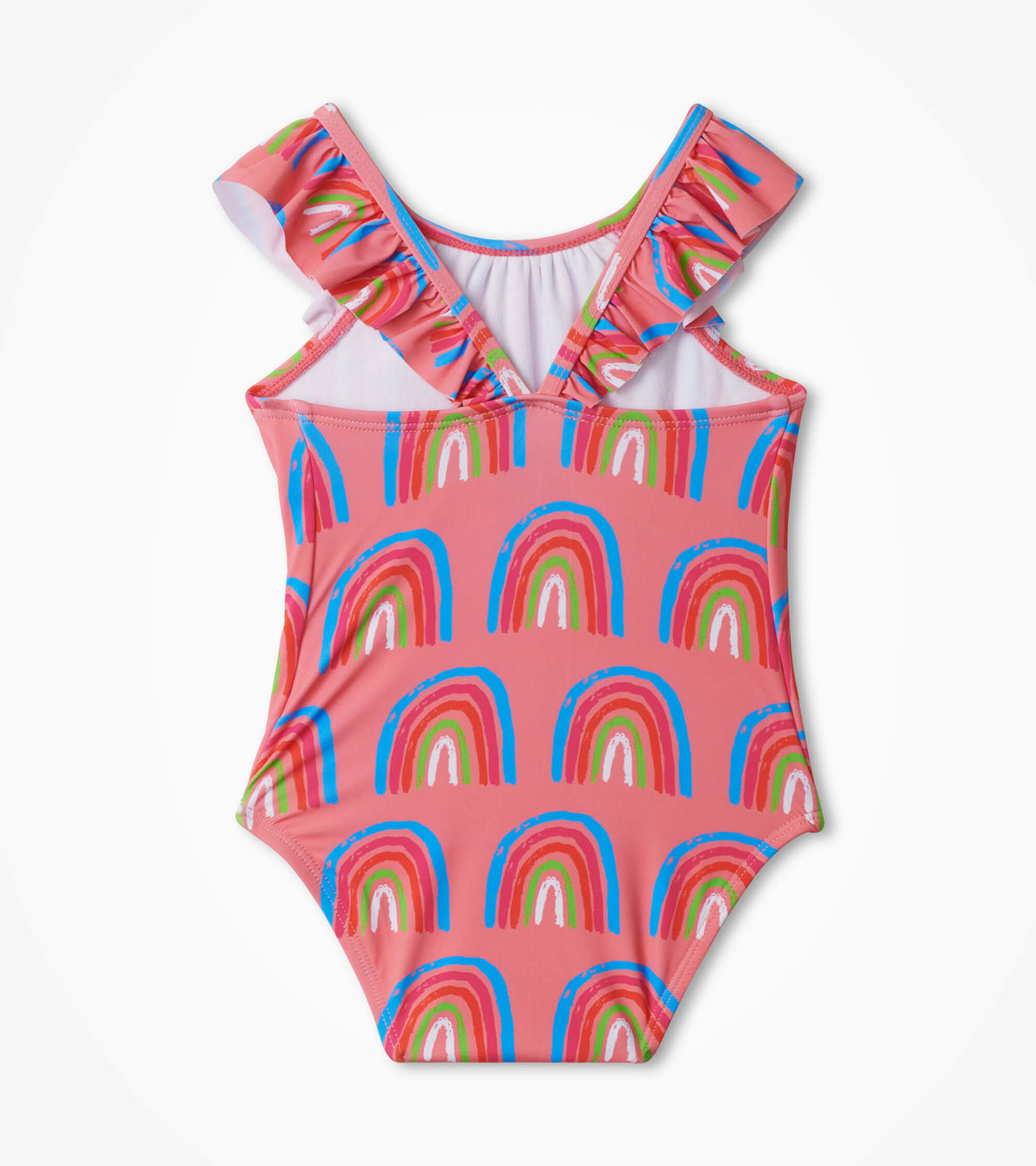 Lucky Rainbows Baby Ruffle Swimsuit