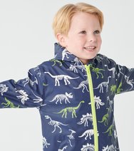 Dino Fossils Colour Changing Waterproof  Splash Jacket