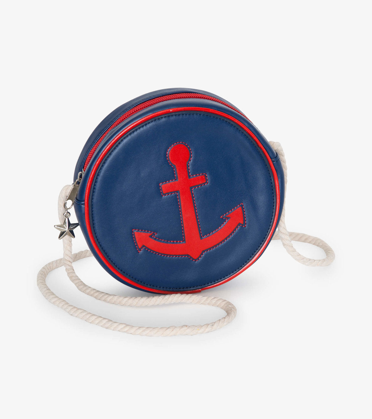 Nautical anchor cross body bag