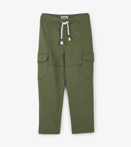 Moss Melange Cargo Jogger