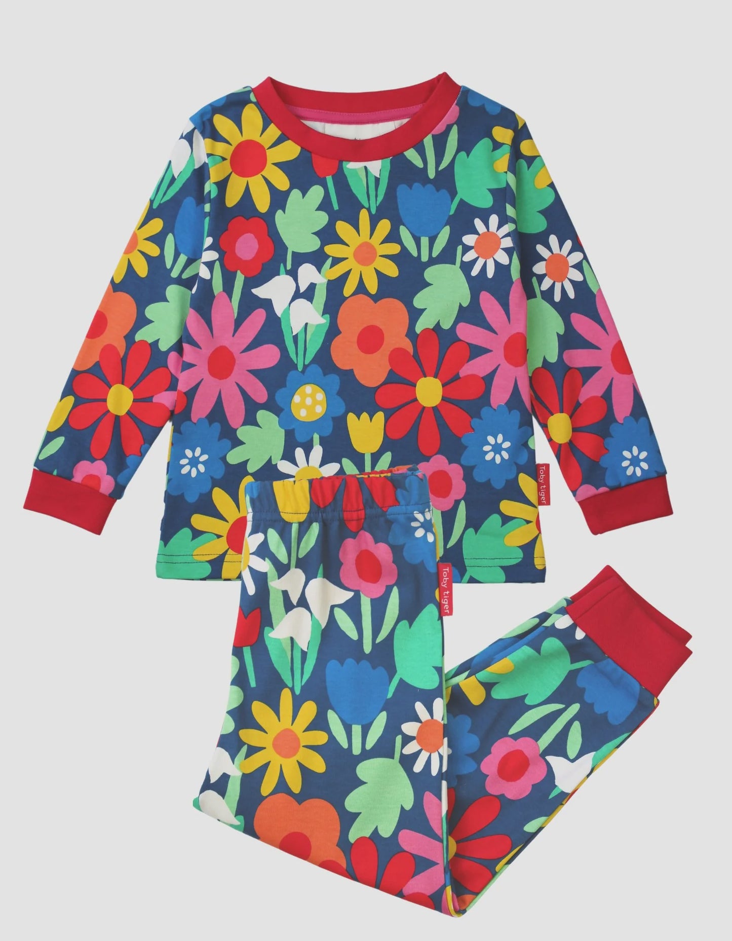 Organic Bold Floral Print Pyjamas
