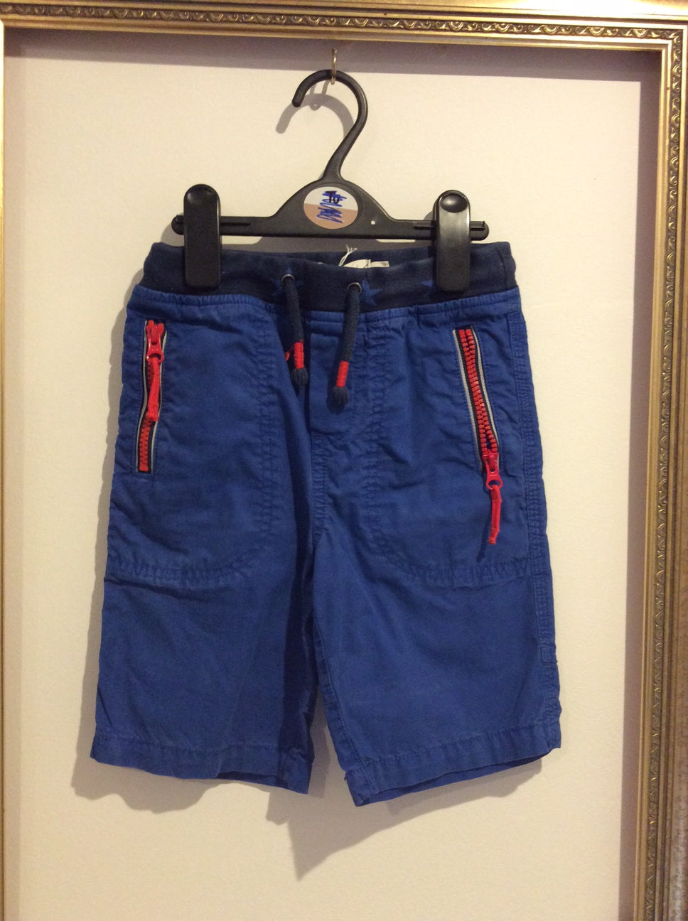 Pre-loved Boden Red Zip Shorts 6y