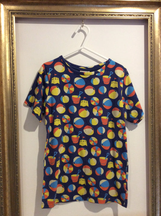 Pre-loved Piccalilly Seaside T-Shirt 6-7y
