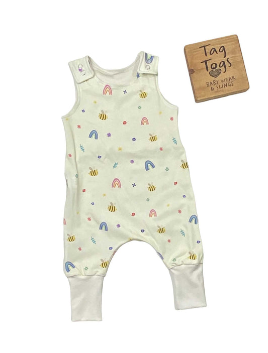 Rainbows and Bees Romper